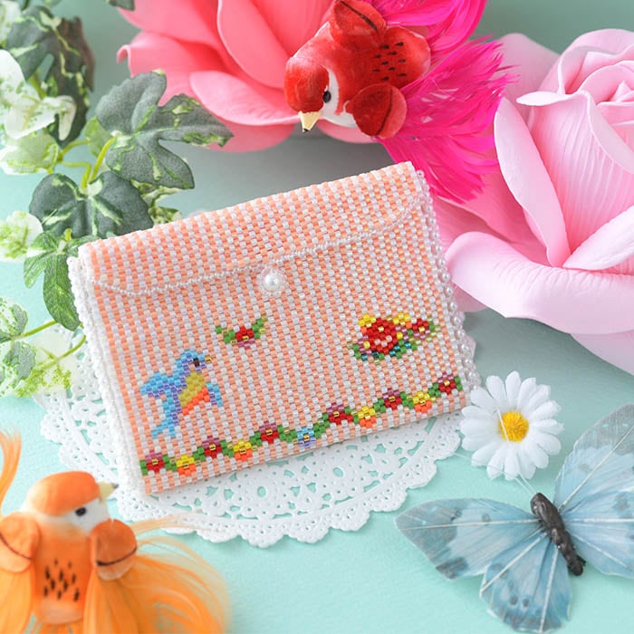子供用 おにぎり オレンジ がま口 ポシェット ハンドメイド 編み物 ミニミニおにぎり がま口 ポーチ ハンドメイド 編み物 - メルカリ