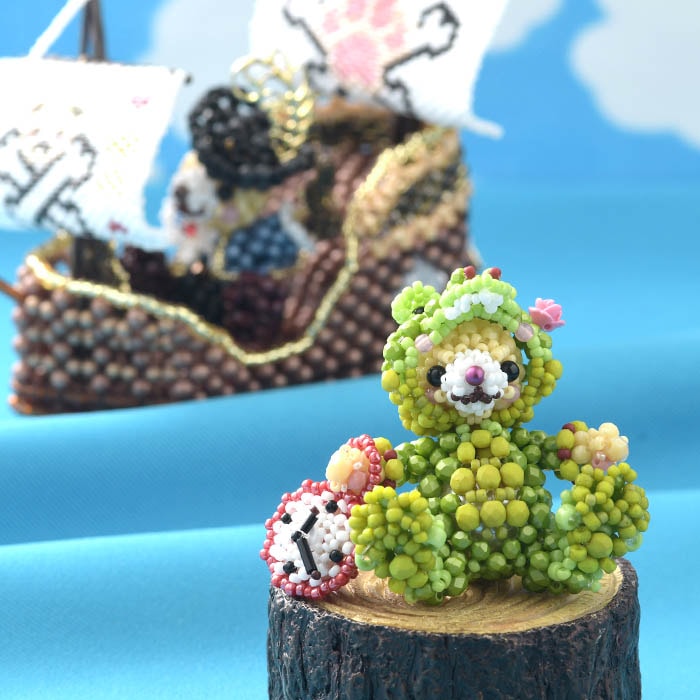 テディベアシリーズ～着ぐるみワニちゃん～ 【ビーズマニア