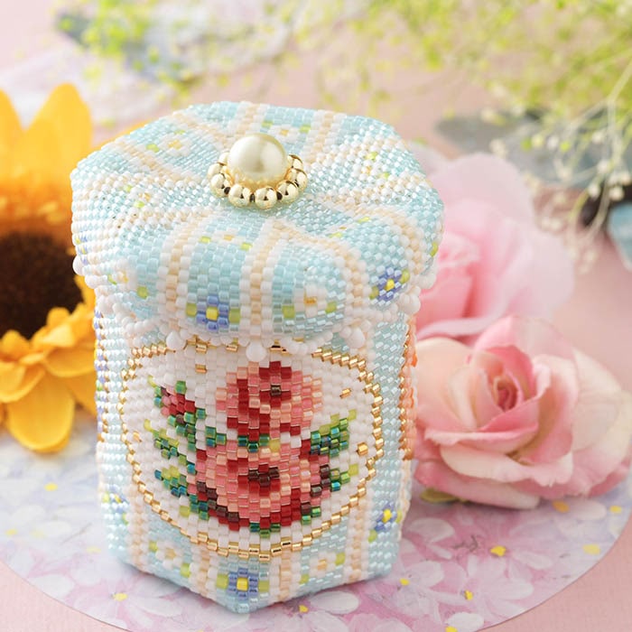 ステッチボックス～Summer flowers～ 【ビーズマニア】 | アイテムで