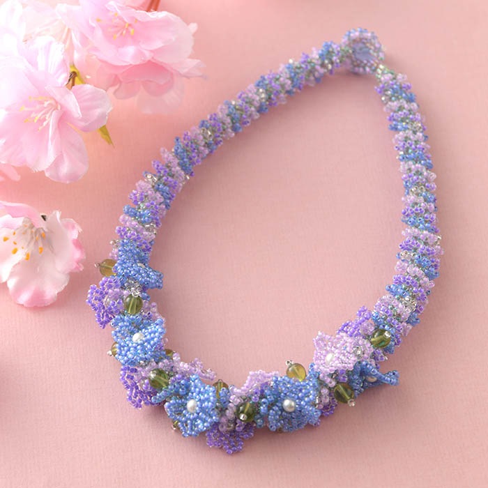 Cherry Blossome～桜～ 青 NE-179BL 【作家：青木恵理（Blue-Bell