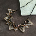 triangle dangle necklace  �ں�ȡ�����������atelier embellir�ˡ�