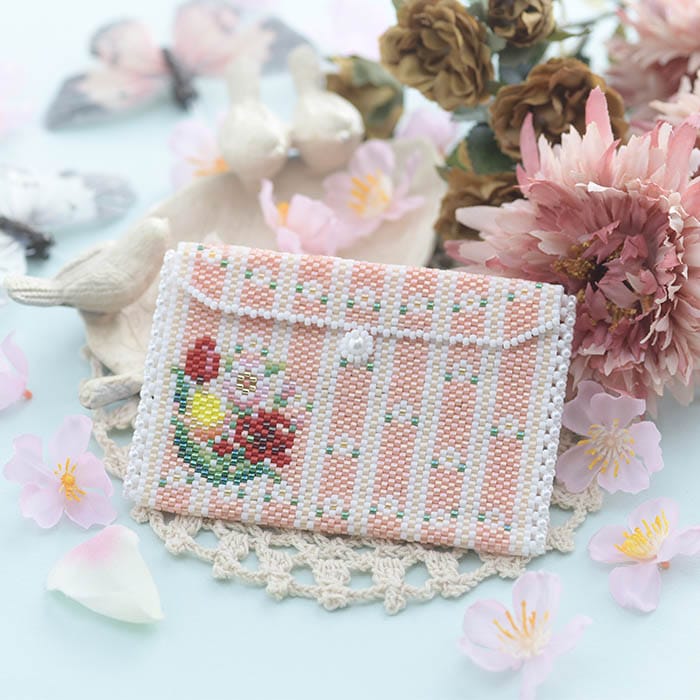 小物入れ～Spring flowers～ 【ビーズマニア】 | アイテムで探す,実用