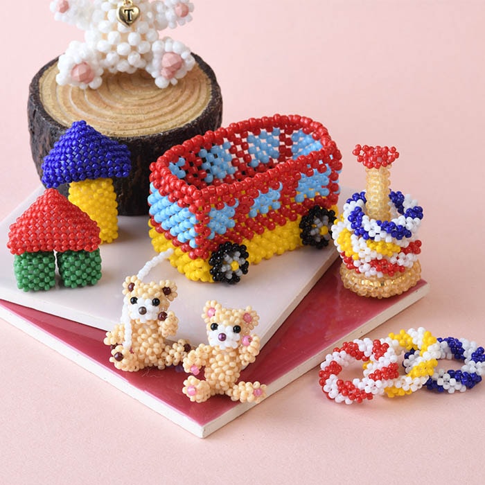 テディベアのお気に入り～No.1 おもちゃ～ 【ビーズマニア