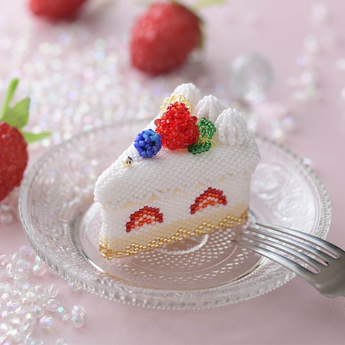 ☆8/20 再入荷☆ ステッチボックス～苺ショートケーキ