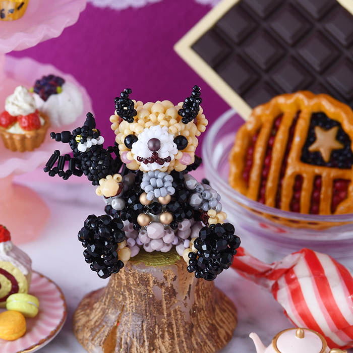 テディベアシリーズ～ハロウィン・小悪魔くん～ 【ビーズマニア