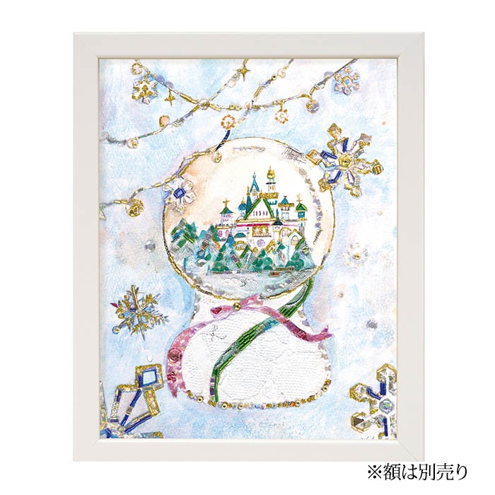 ビーズファクトリー ～Beads Decor～スノードーム（冬） ※額は別売り