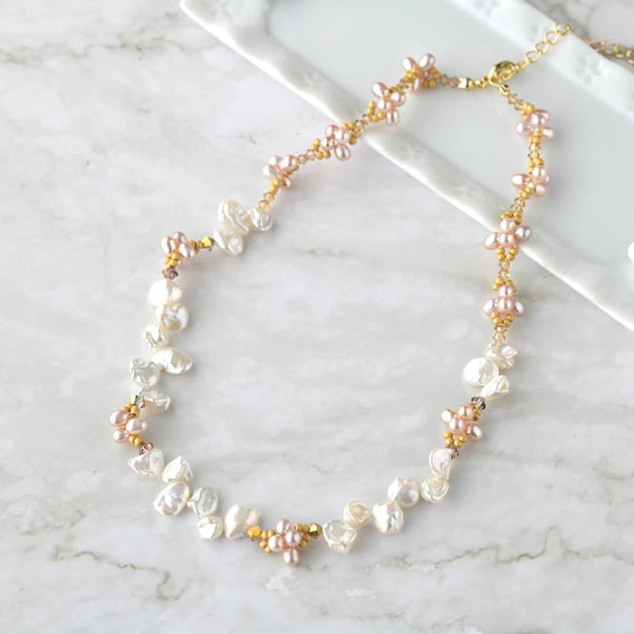 淡水パールのネックレス 【作家：菊島美奈子（angelica）】 | アイテム