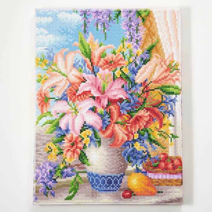 ダイヤモンドフィックス 窓辺のユリ 10-3500 | すべての商品 | BeadsMania