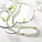 triangle daisy necklace  �ں�ȡ�����������atelier embellir�ˡ�