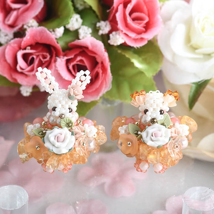 CANDY☆BUNNY　キャンバニ　バッグチャーム ハンドメイド作品様作品 CANDY☆BUNNY キャンバニ バッグ