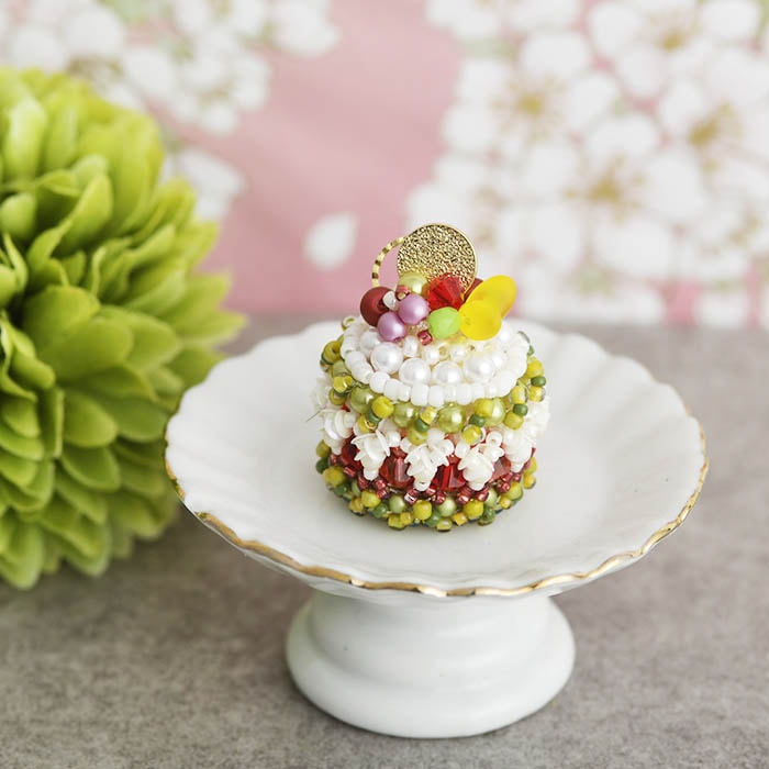 ガトー・ムース・オ・フロマージュ・ジャポネーゼ 【ビーズマニア