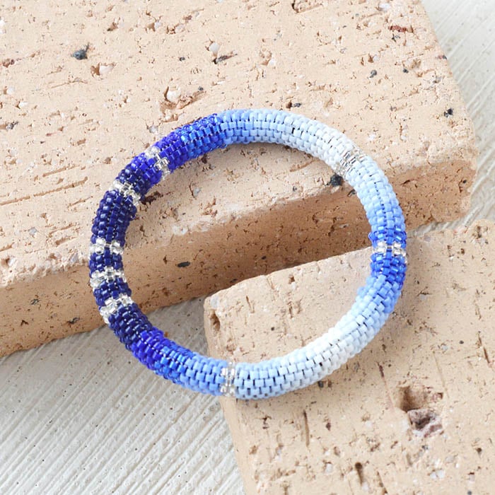 ビーズファクトリー NoBiNoBiブレスキット（グラデーション） BFK655