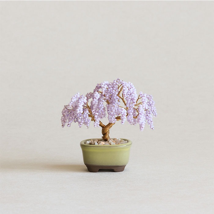 ビーズファクトリー ネジッテBONSAIキット Wisteria 藤 HCA30//4