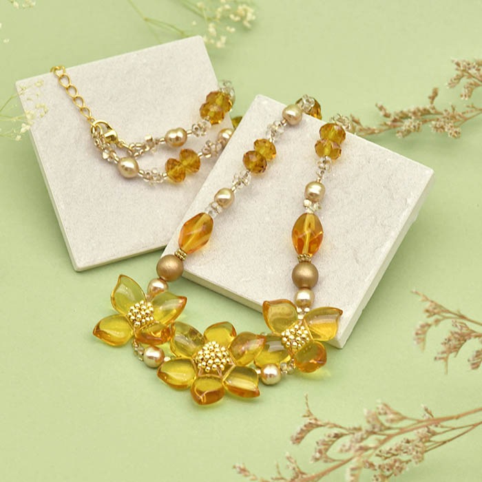��10/30 NEW�� Honey Bloom Necklace N-214  �ں�ȡ�Shinon* ���襤���Τ֡�