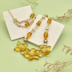 Honey Bloom Necklace N-214  �ں�ȡ�Shinon* ���襤���Τ֡�