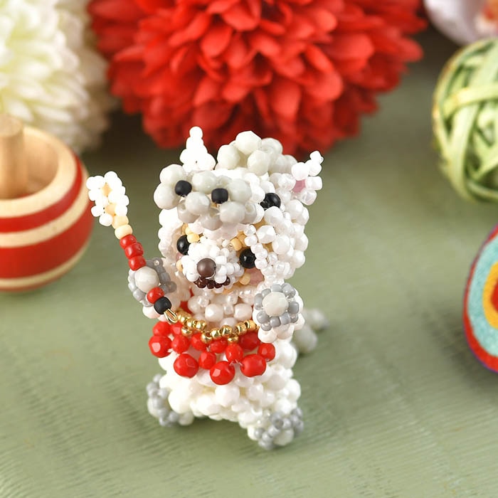 ☆11/26 NEW☆ テディベアシリーズ～干支着ぐるみ・馬くん～ 【ビーズ