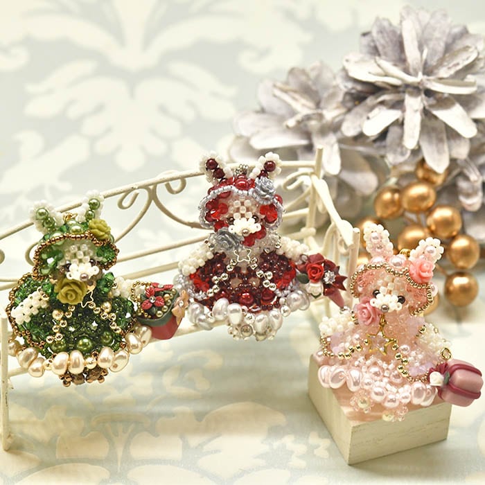 ��11/28 NEW�� Xmas���٥��ʥ������Υܥ�ͥåȡ� �ں�ȡ�Lovely����������դ��������