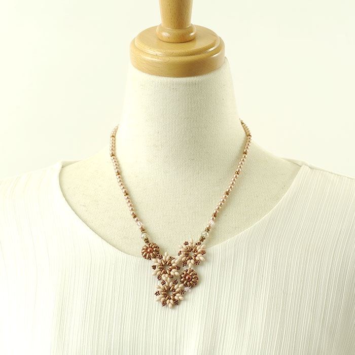 �ӡ����֡����ͥå��쥹�ʥԥ󥯡�  c-18003 �ں�ȡ�Miki Kanai��Beads mode C'est la vie�ˡ�