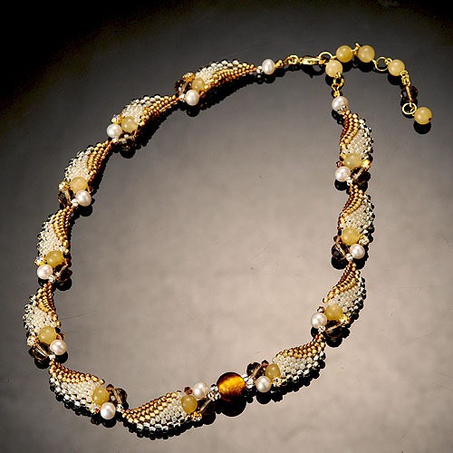 ホワイトエンジェルネックレス N-128b 【作家：Shinon* あわいしのぶ