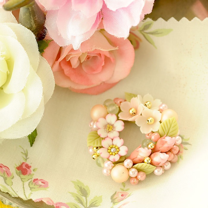 DIY How to Make Paper Cherry Blossom Wreath - YouTube