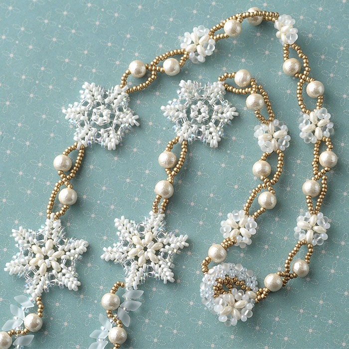 SNOW CRYSTAL �ͥå��쥹���ԥ����ʥ����󥰡˥��å�  �ں�ȡ�����ͧ����brilliant�ˡ�