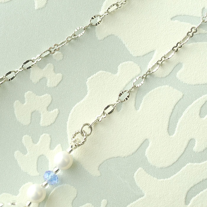 �ץ��֡����ͥå��쥹��Summer Sophia���ʥۥ磻�ȡ� c-18009 �ں�ȡ�Miki Kanai��Beads mode C'est la vie�ˡ�