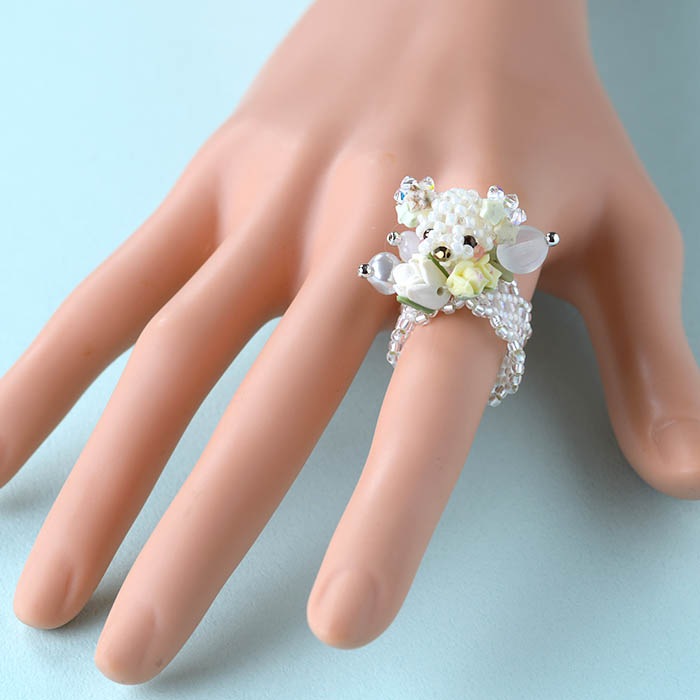 ϥåԡBearʥۥ磻ȡ󥰥ԥդ  ںȡLovelyդ