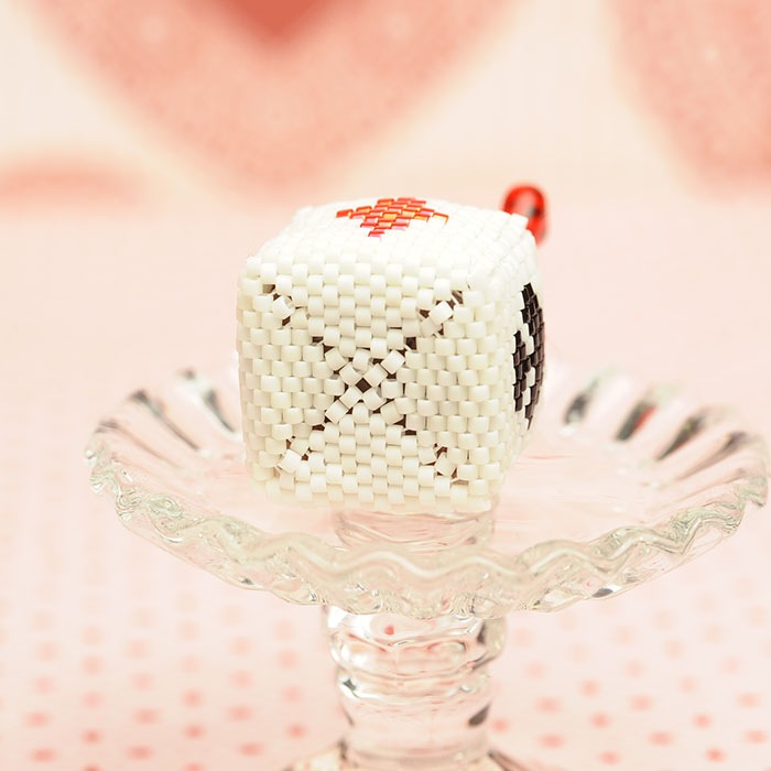 Square pincushion ��Trump��  �ں�ȡ����ΤϤ�ߤ��Little��B��.�ˡ�