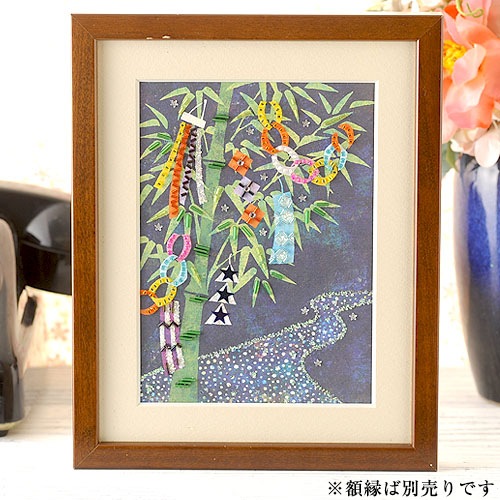 ビーズファクトリー ～Beads Decor～七夕（文月・7月） ※額は