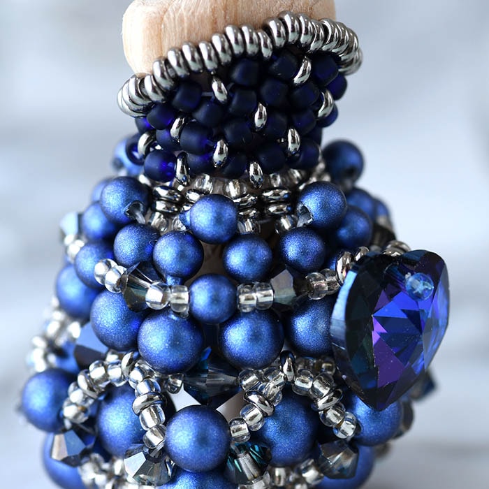 ��12/18 �����١� �ӡ������ƥå��Ǻ��ϥ˥���ȥ륽���ɥ쥹���롼�������֥롼�� �ں�ȡ�����������Mai My Beads�ˡ�