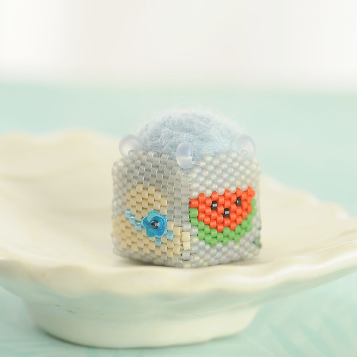 Summer pincushion ��mini��  �ں�ȡ����ΤϤ�ߤ��Little��B��.�ˡ�