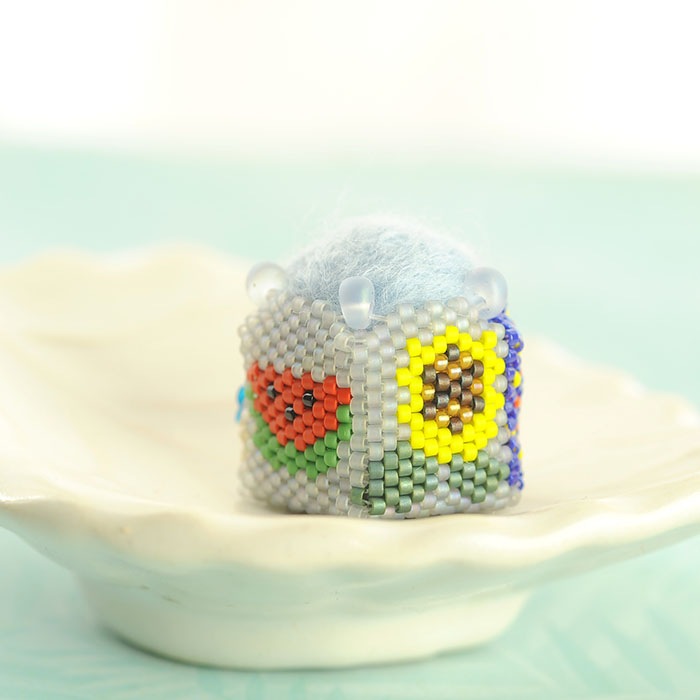 Summer pincushion ��mini��  �ں�ȡ����ΤϤ�ߤ��Little��B��.�ˡ�