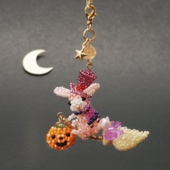 ハロウィン子うさぎ☆ほうきの旅 【ビーズマニア】 | アイテムで探す