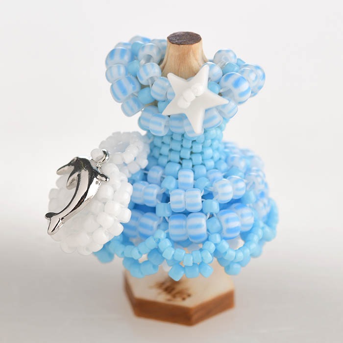 ڥӡޥ˥ۥӡƥåǺϥ˥ȥ륽ɥ쥹饤ۥ磻ȥХåդ ںȡMai My Beadsˡ