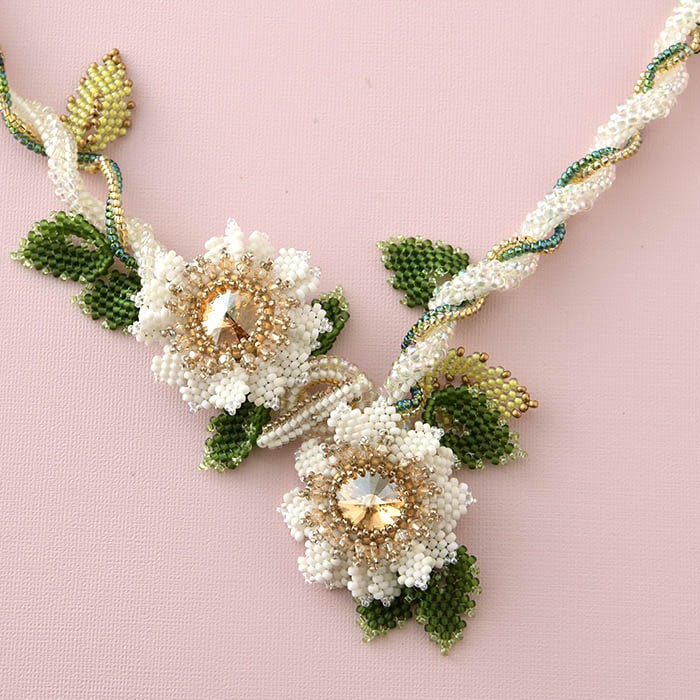 whiteflower necklace �ں�ȡ�����������atelier embellir�ˡ�