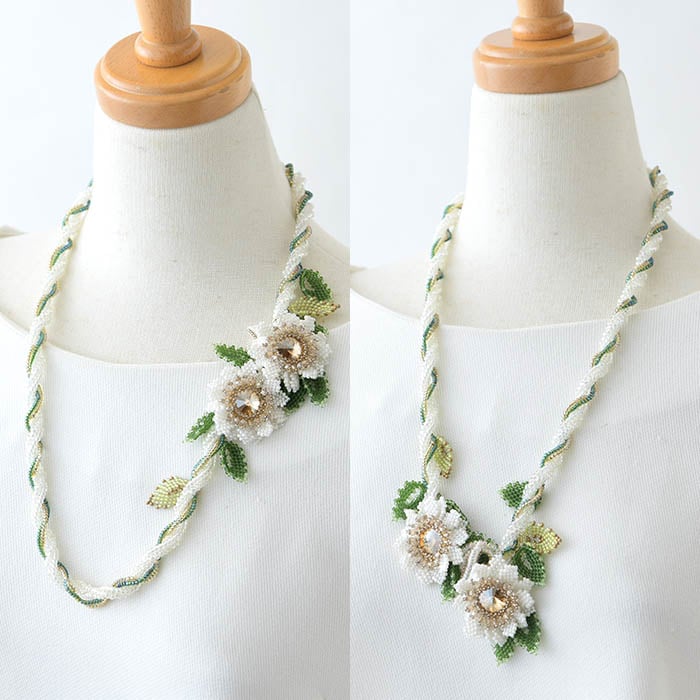 whiteflower necklace �ں�ȡ�����������atelier embellir�ˡ�