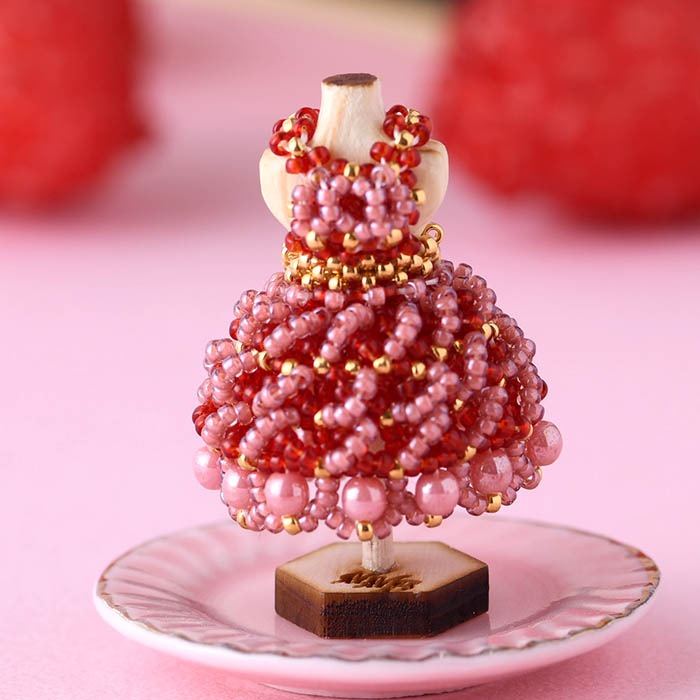 ӡƥåǺϥ˥ȥ륽ɥ쥹ࡦ饺٥꡼   ںȡMai My Beadsˡ