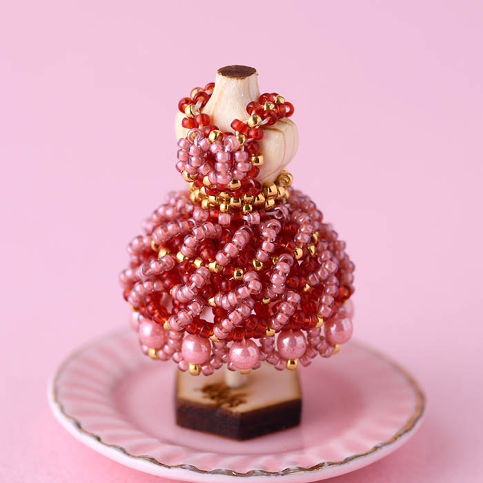 ӡƥåǺϥ˥ȥ륽ɥ쥹ࡦ饺٥꡼   ںȡMai My Beadsˡ