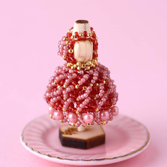 ӡƥåǺϥ˥ȥ륽ɥ쥹ࡦ饺٥꡼   ںȡMai My Beadsˡ