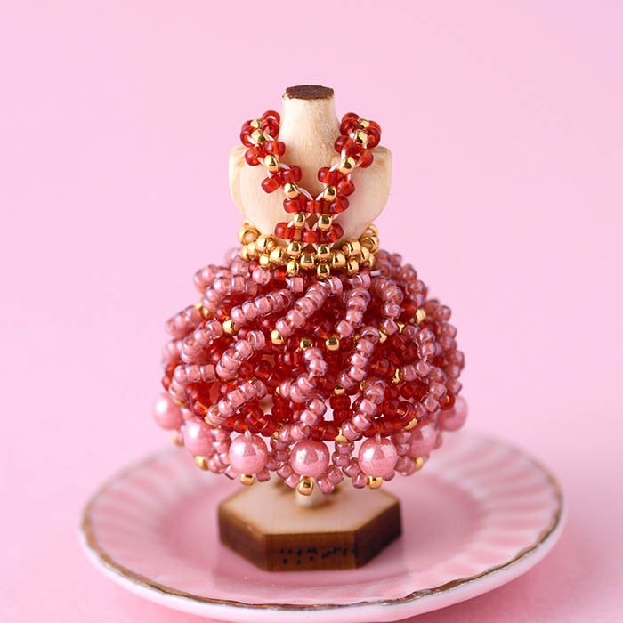 ӡƥåǺϥ˥ȥ륽ɥ쥹ࡦ饺٥꡼   ںȡMai My Beadsˡ