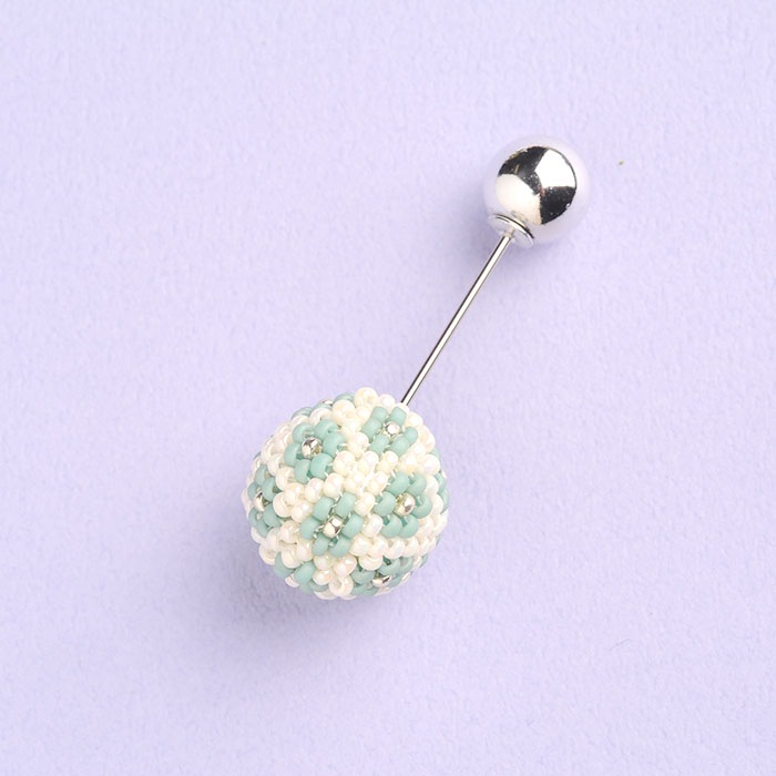 flourball pin brooch�ʥߥ�ȡ�  �ں�ȡ�����������atelier embellir�ˡ�