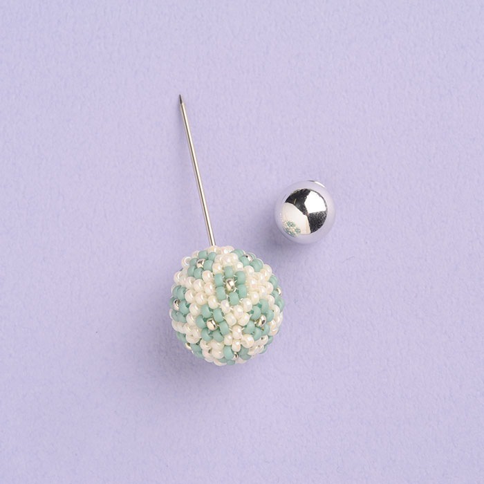 flourball pin brooch�ʥߥ�ȡ�  �ں�ȡ�����������atelier embellir�ˡ�
