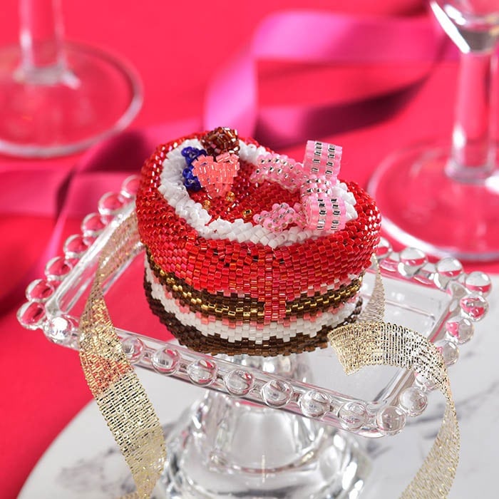 ハートBOX～バレンタイン～ 【ビーズマニア】 | アイテムで探す,実用