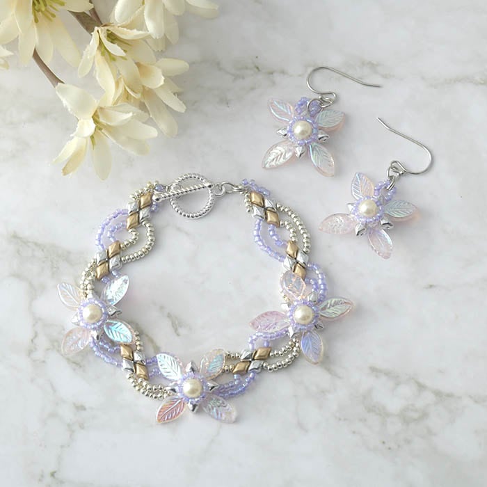 フェアリーブレスレット＆イヤリング（ピアス）セット 【作家：大槻