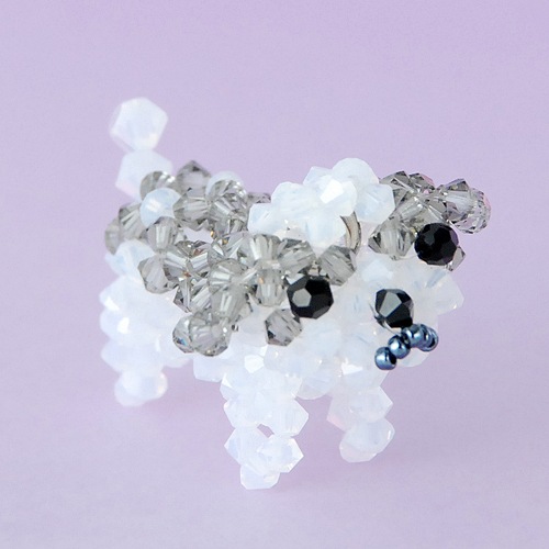 シーズー ブラックダイヤ キット 作家 ちばのぶよ アイテムで探す モチーフキット 動物 生き物 いぬ Beadsmania