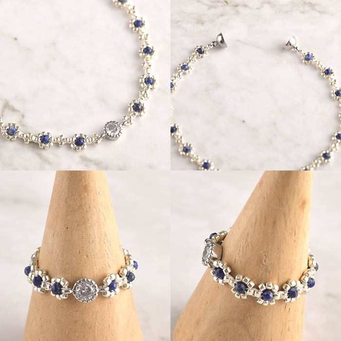 Petit stone Ring �� Bracelet �ں�ȡ����ΤϤ�ߤ��Little��B��.�ˡ�