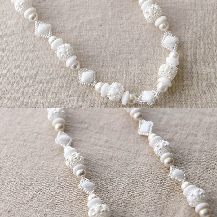 twinbead longnecklace  ںȡatelier embellirˡ