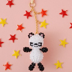 モチーフクロッシェ】TINY BEARS～Panda～ 【ビーズマニア