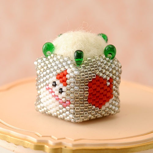 X'mas pincushion ��mini��(��)  �ں�ȡ����ΤϤ�ߤ��Little��B��.�ˡ�