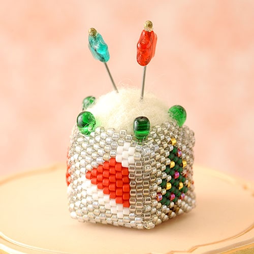 X'mas pincushion ��mini��(��)  �ں�ȡ����ΤϤ�ߤ��Little��B��.�ˡ�